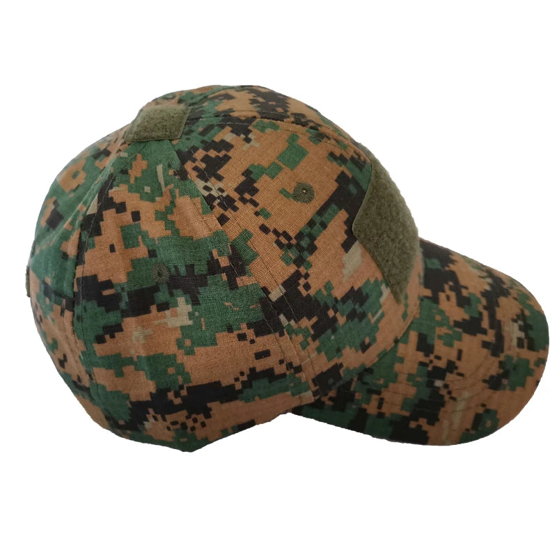 Tactical Cap Outdoor Sport Snapback stripe Caps Camouflage Hat Kryptek Multicam Black Airsoft Hunting Baseball Cap