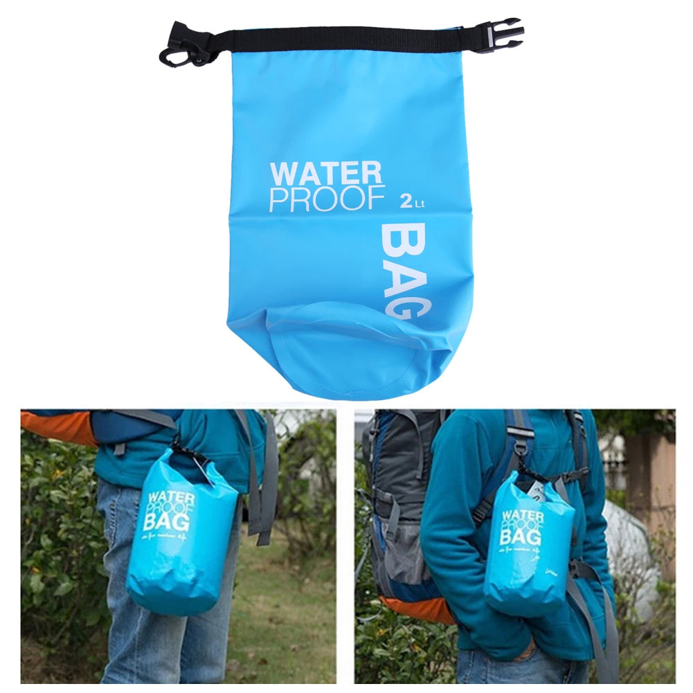 2L/3L/5L/10L Waterproof Dry Bag Pack Sack Swimming Rafting Kayaking River Trekking Floating Sailing Canoing Boating Water Bag