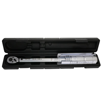 ARITER 1/4 3/8 1/2 Square Drive Torque Wrench 0.5-350N.m Accuracy 3% Car Bike Repair Hand Tools Spanner Two-way Ratchet Key