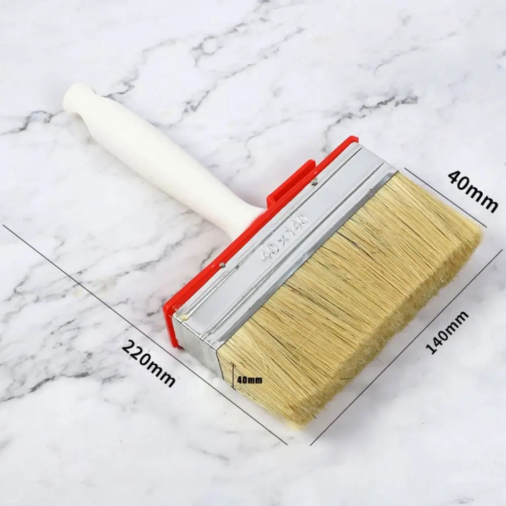 Thickened Paint brush Plastic handle Apply evenly Soft bristled wall brush Cleaning Tool Rivet reinforcement Wall brushing tools