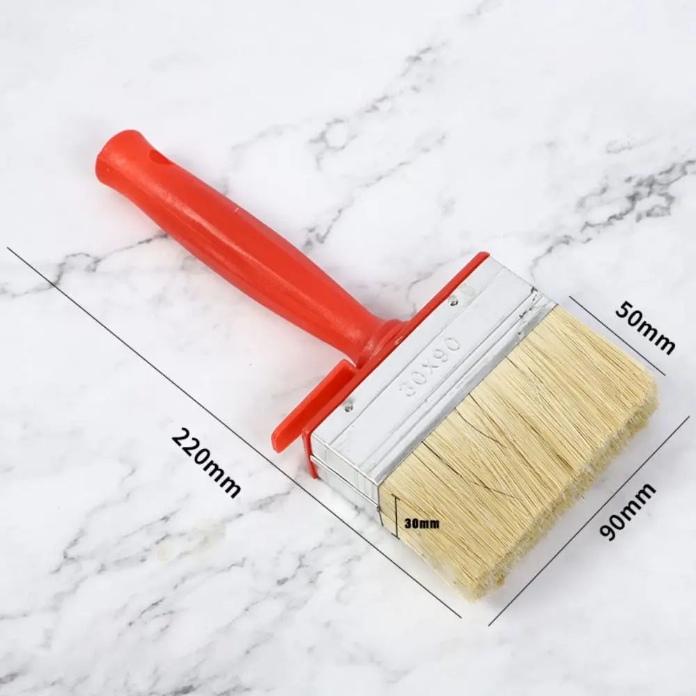 Thickened Paint brush Plastic handle Apply evenly Soft bristled wall brush Cleaning Tool Rivet reinforcement Wall brushing tools