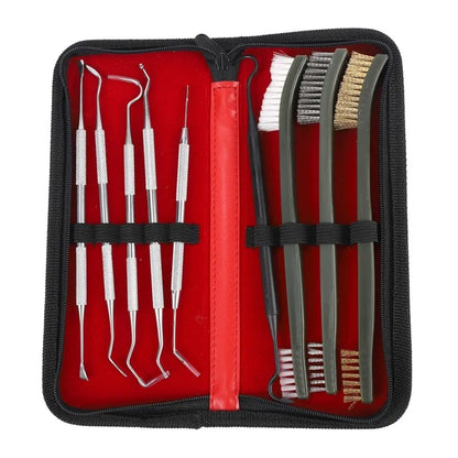 New 9pcs Weapon Cleaning kit Universal Gun Hunting weapon Cleaning Brush Gun Cleaning Set Gun Tool for Glock G17 19 G22 G34 G43X