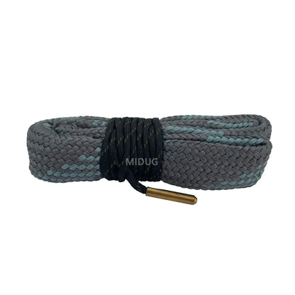 MIDUG .50 Cal .54 Caliber Gun Cleaning Kit Bore Cleaner Snake for Long Ranger Rifle Gun Weapon Clean