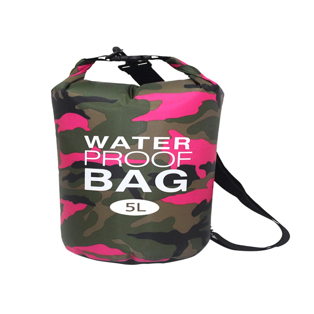 2L/3L/5L/10L Waterproof Dry Bag Pack Sack Swimming Rafting Kayaking River Trekking Floating Sailing Canoing Boating Water Bag