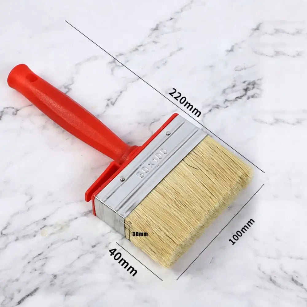 Thickened Paint brush Plastic handle Apply evenly Soft bristled wall brush Cleaning Tool Rivet reinforcement Wall brushing tools