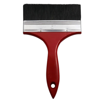 1-6 Inch Brush, Bristle Paint Brush, Painting Tool Brush,633 Plastic Handle, Not Easy to Lose Hair